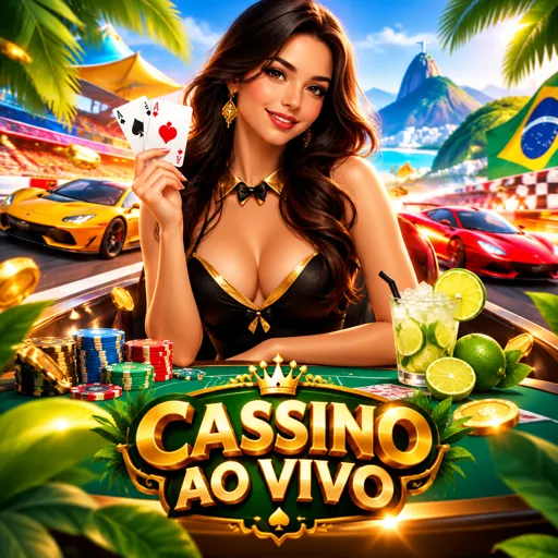 Card da categoria de cassino ao vivo